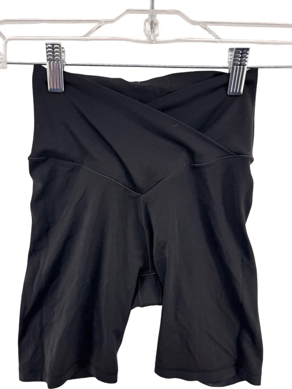 Aerie Offline Real Me Crossover Biker Shorts Black Size Small